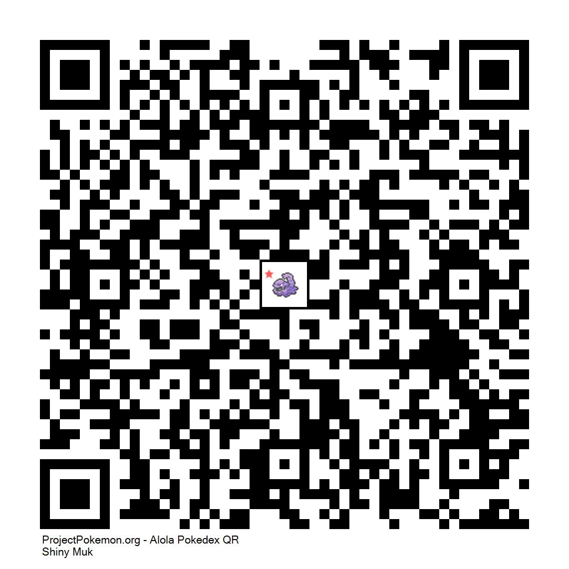 Cdigo QR de Muk variocolor